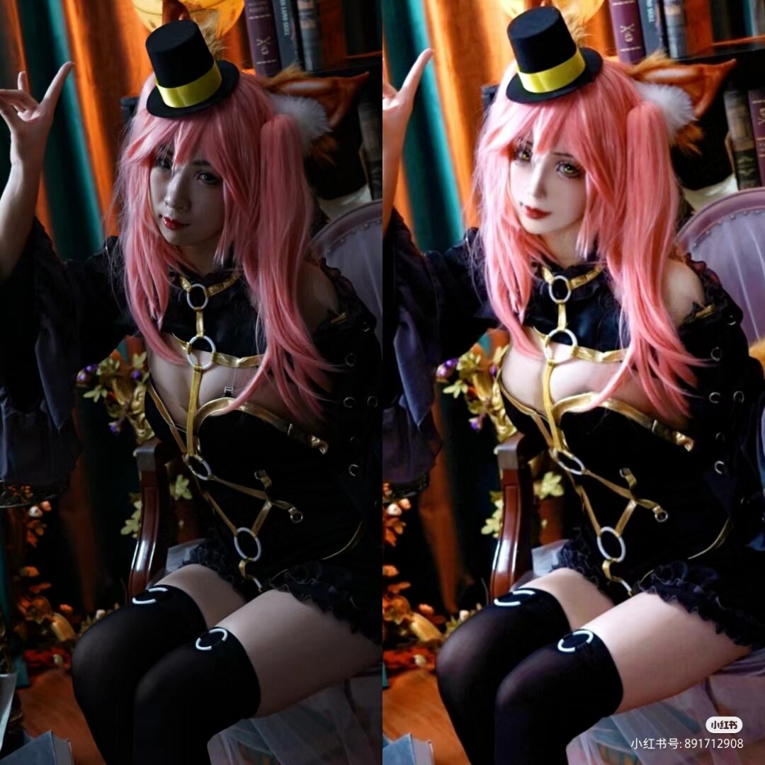 Cosplay画像修正・加工・合成できますます 顔の修正。エフェクト追加など写真をアニメに近づける イメージ5
