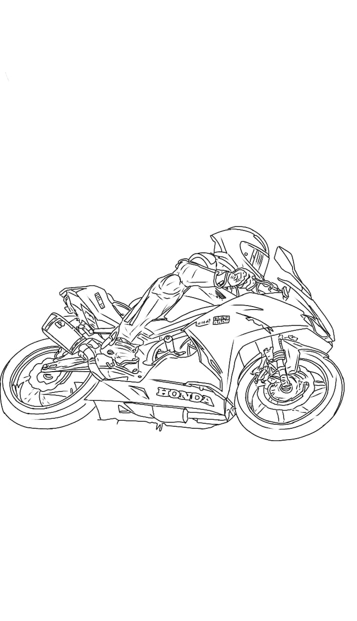 ライダー向けのイラストを出品します バイクorヘルメットなどのイラストを出品します イメージ9