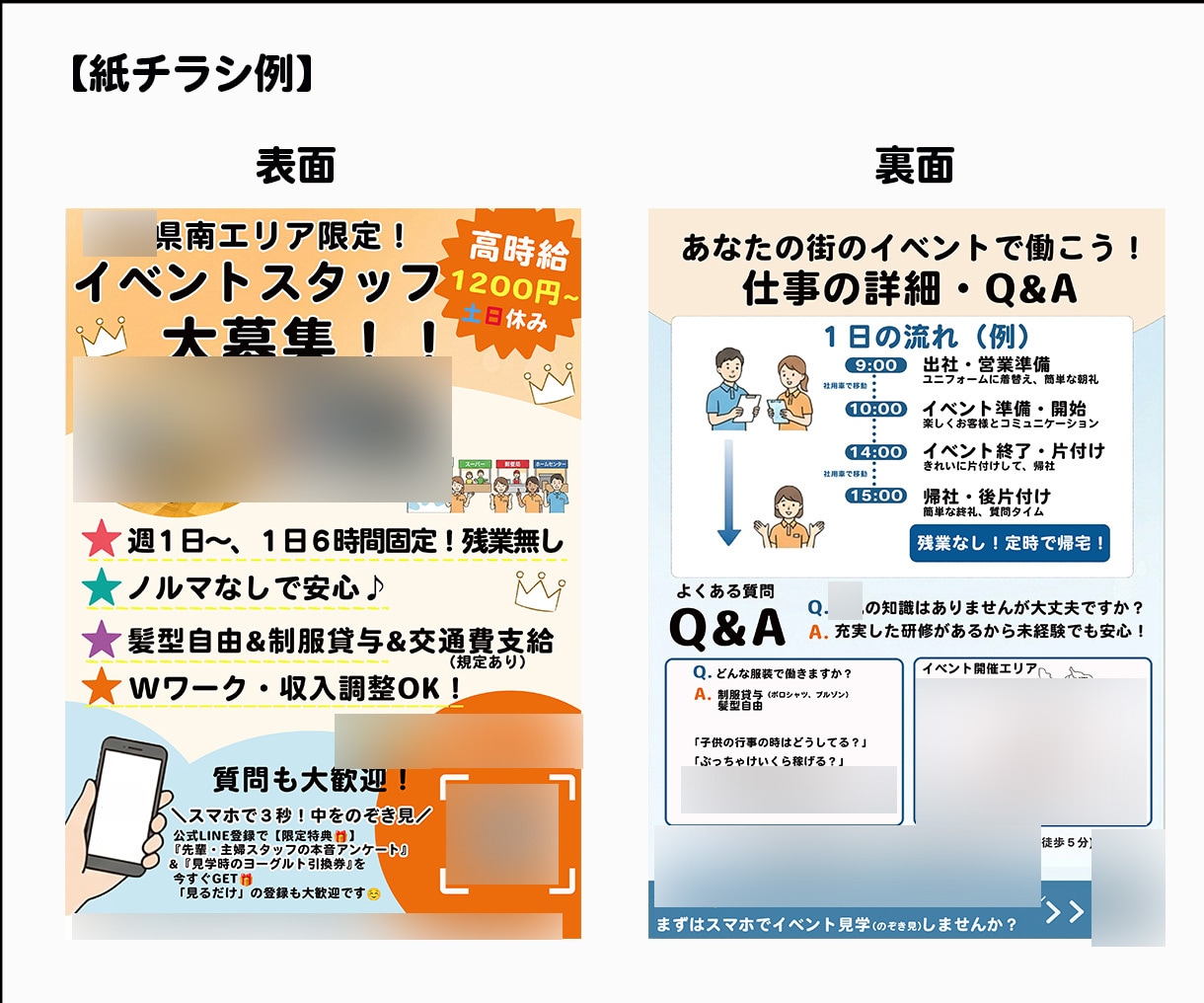 現役営業が作る！格安で集客できるチラシ作成します 【限定2名】コストを抑えて集客！現役営業×Photoshop イメージ3