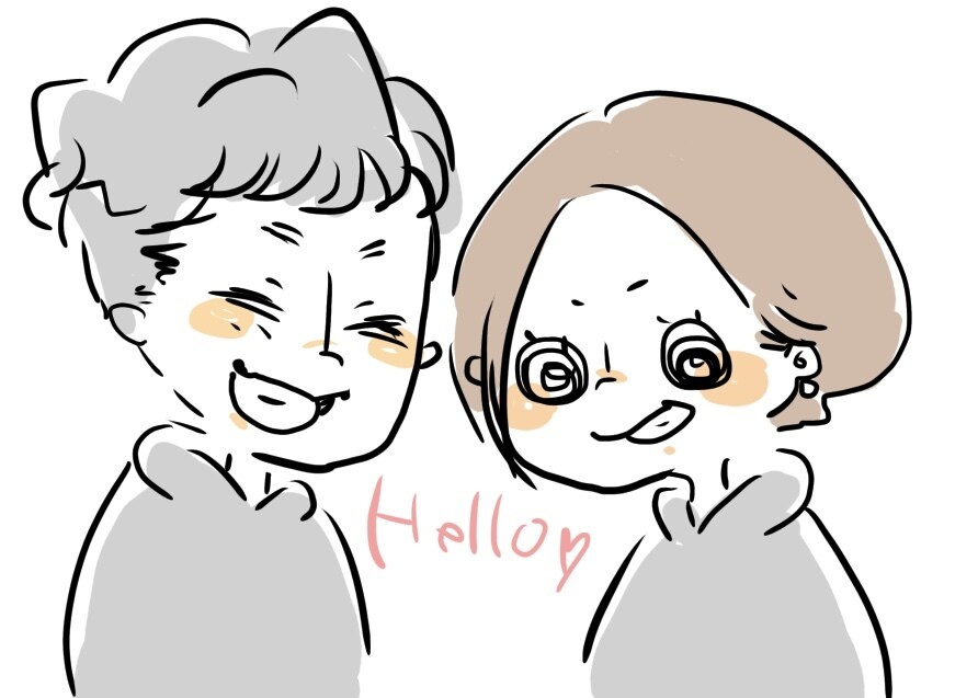 似顔絵、結婚式のウェルカムボードなどに使えます ゆるふわなイラストをあなたにお届けします♫ イメージ3