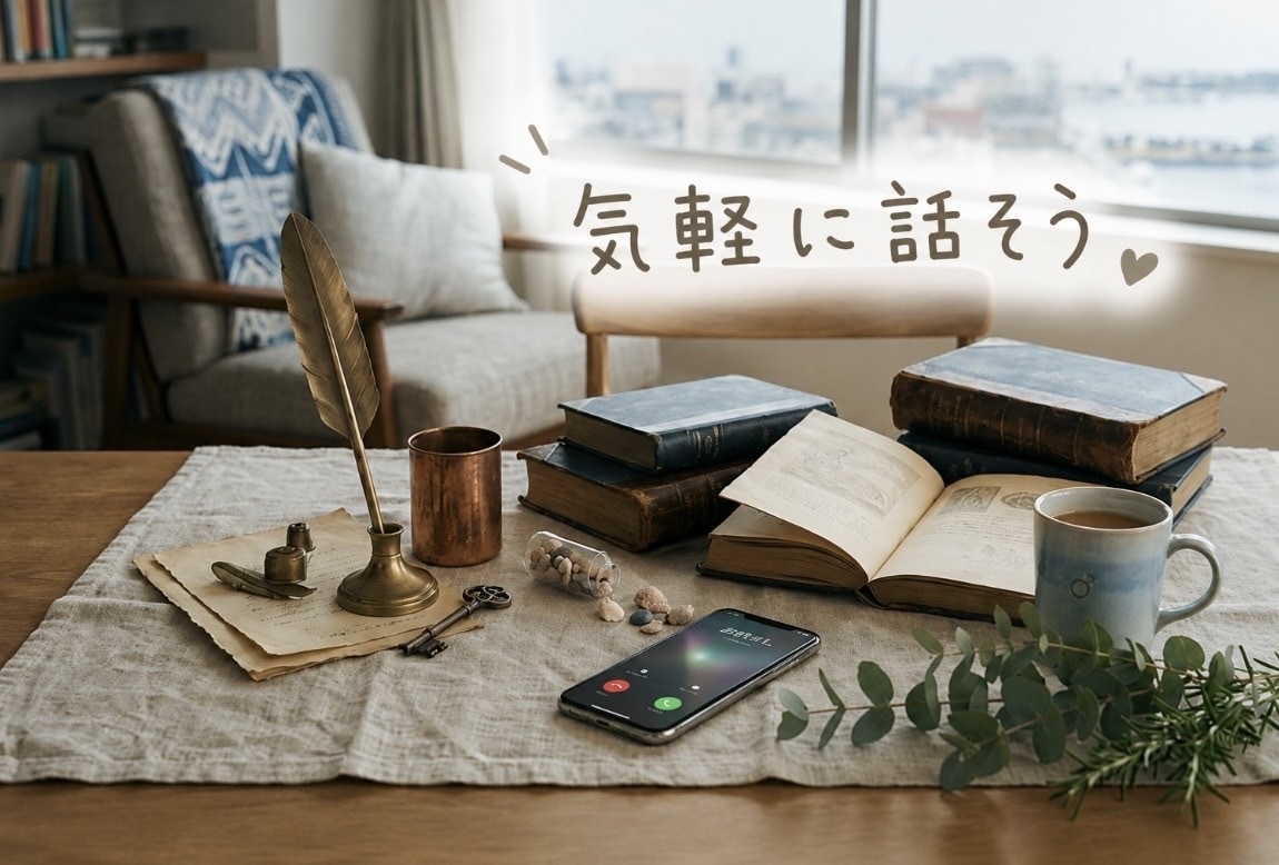 頭のぐちゃぐちゃ、そのまま丸ごと受け止めます 誰にも言えない心のモヤモヤ、今日ここに置いていってね イメージ1