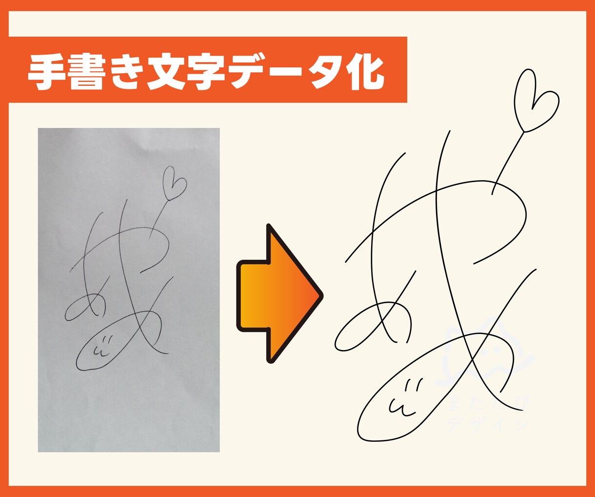 即日対応可！ロゴ、イラストなどをデータ化します 手描きのイラストや画質の荒いロゴもきれいなAiデータにします イメージ4