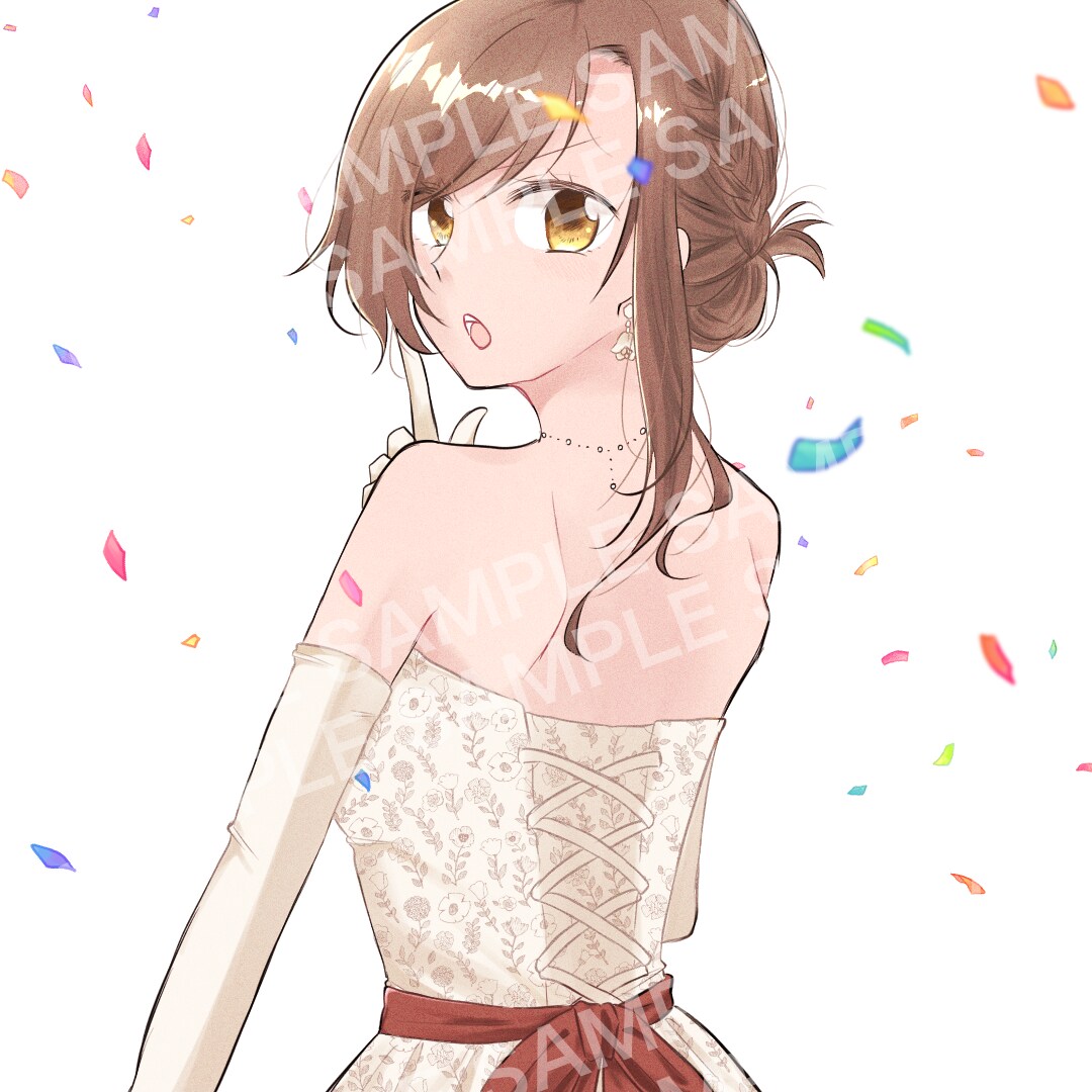 キラキラ可愛い♡アイコン/イラスト描きます SNS用アイコンやヘッダーなどに♪ イメージ3