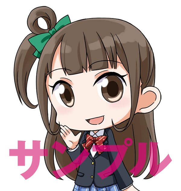 アニメ風デフォルメ似顔絵描きます 名刺・SNSアイコン・プレゼント等にどうぞ！ イメージ1