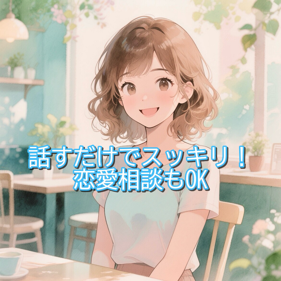 元キャバ嬢が聞く！話すだけでスッキリします 愚痴も恋愛も元キャバ嬢がじっくりお聞きします イメージ1