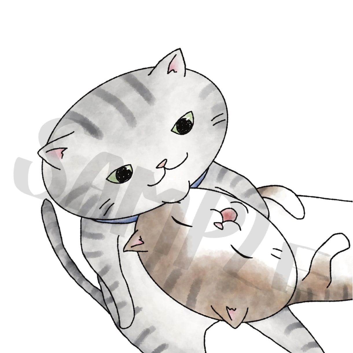 ゆるくてシンプルな猫イラスト描きます ブログやSNSで使える、あなただけのアイコンを作りませんか？ イメージ10