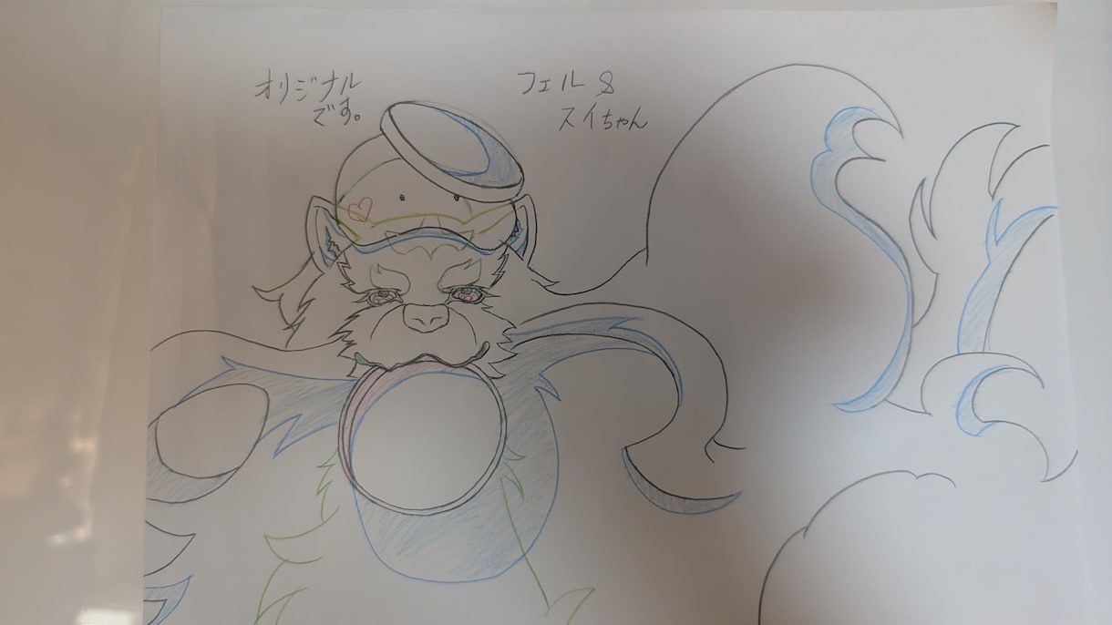 アニメの原図描きます 元原画マンが　アニメの中のお気に入りの一コマ描きます イメージ5
