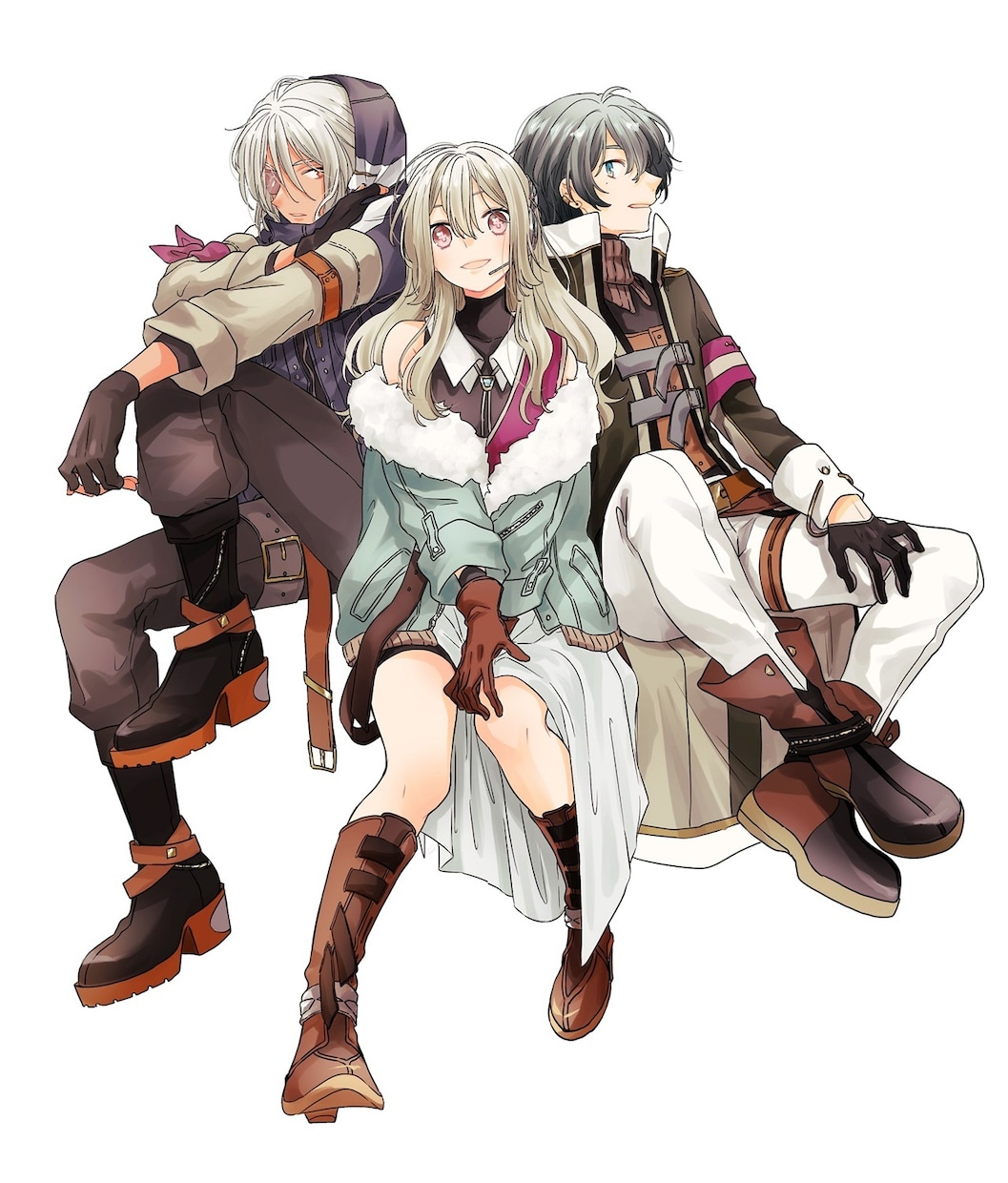 立ち絵/キャラクターデザインします 配信、動画、ゲーム、TRPG等ご使用いただける立ち絵イラスト イメージ6