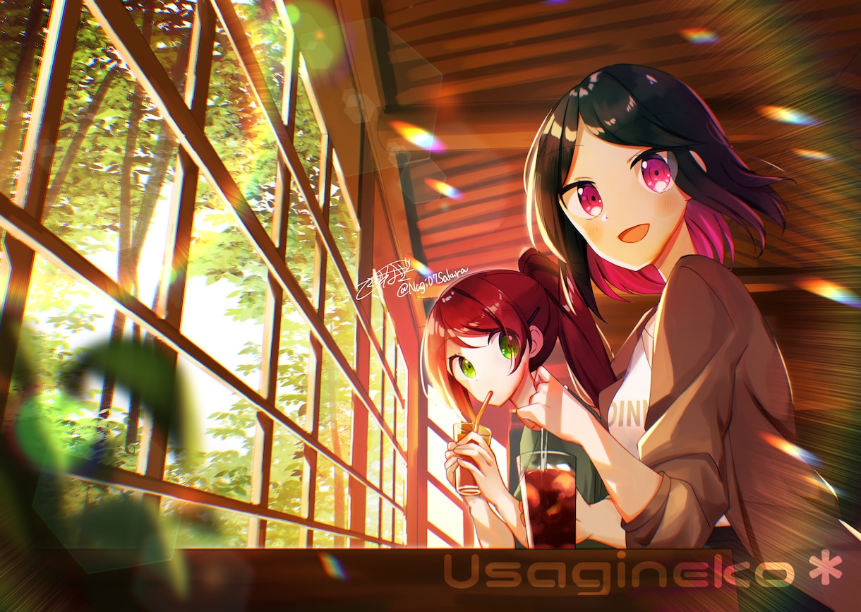 世界観や物語を想像させる、鮮やか可愛い絵を描きます 女の子も男の子もおまかせ！小説用表紙、ゲーム、MV等にぜひ！ イメージ6