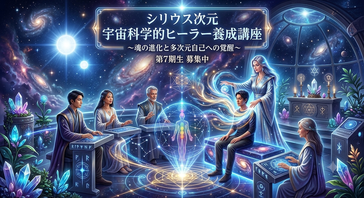 シリウスと連携し宇宙の叡智を伝授します シリウス次元の存在を降ろし叡智を伝授します イメージ1