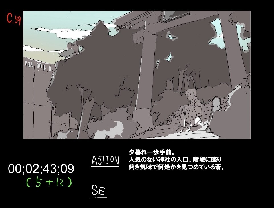 絵コンテや演出で力になります 2D・3D問わず演出に纏わる作業全般お任せください。 イメージ2