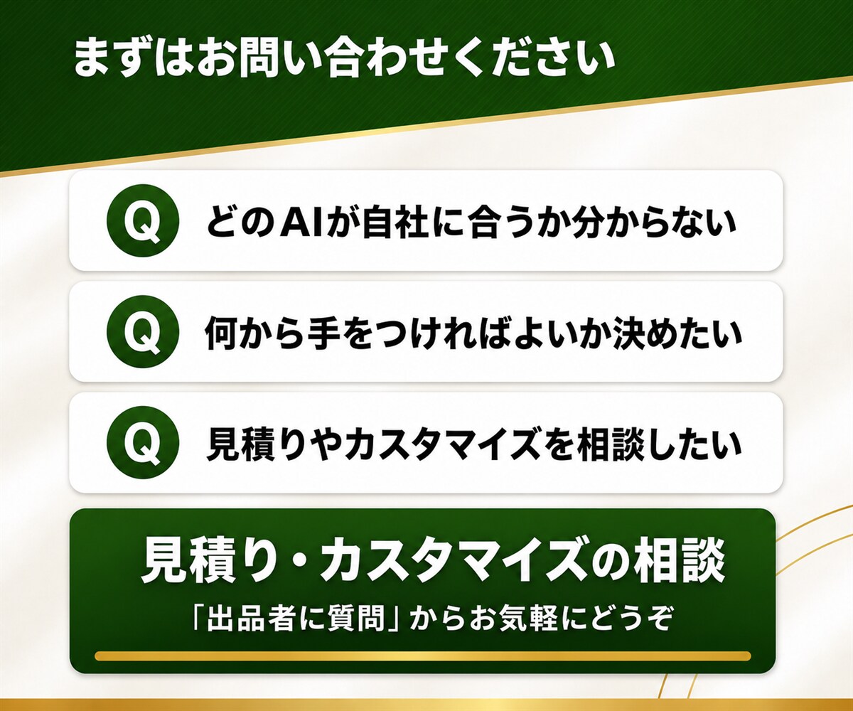 AI活用の始め方や進め方の相談にのります 何から始めるか、どのAIを使うかを一緒に整理します イメージ10