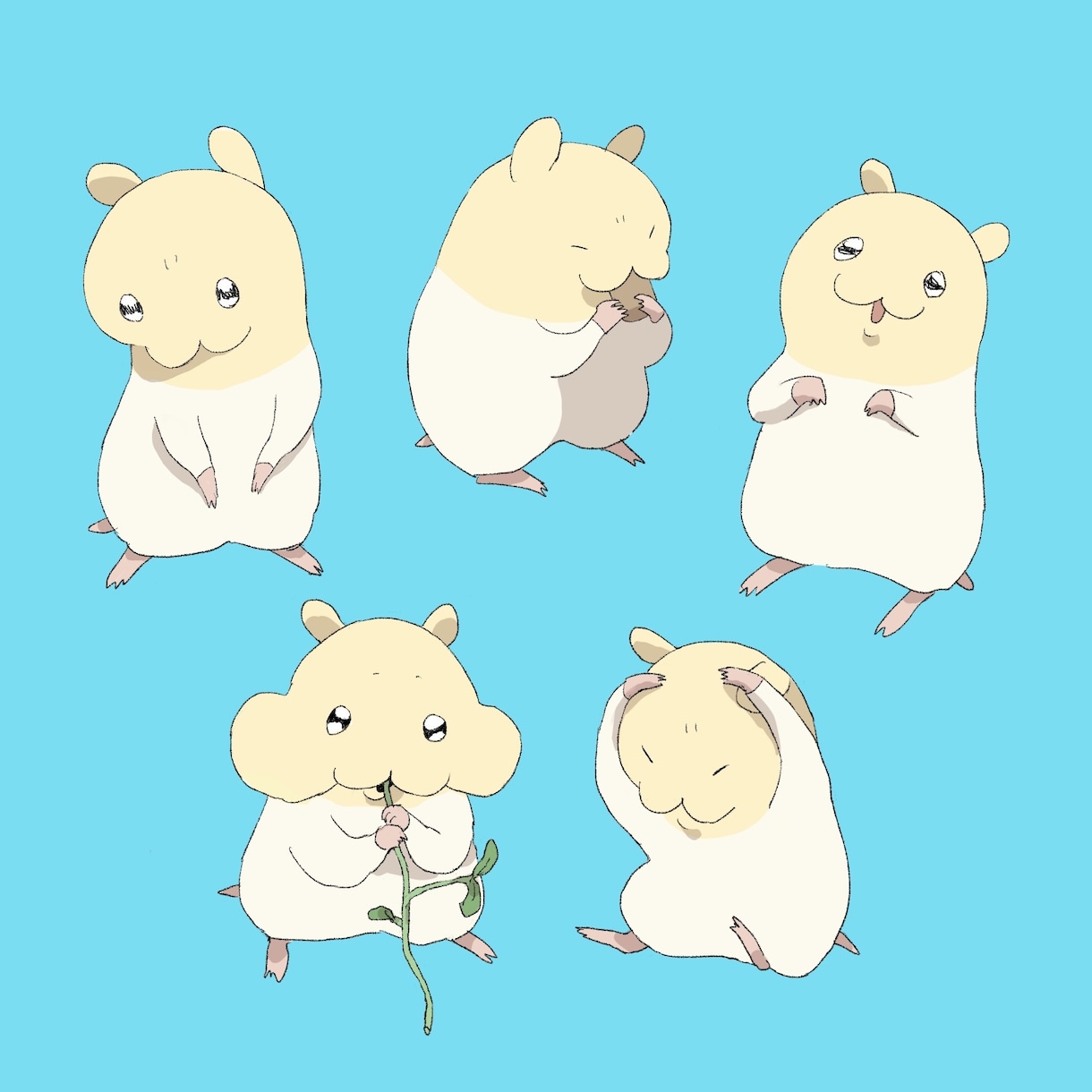 キャラクターデザイン/イラストレーションをします 現役の美術系大学院生が制作します。 イメージ4