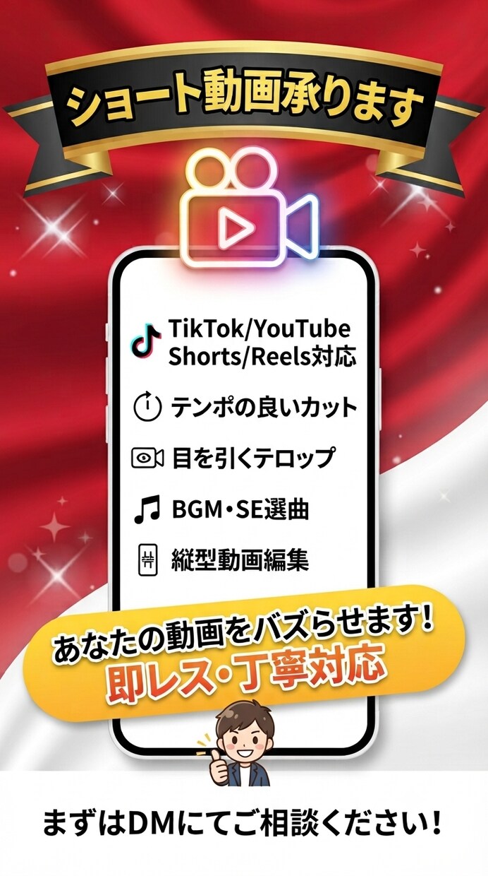 丁寧・迅速にYouTube動画編集代行いたします 「編集する時間がない」を解決！あなたの動画を輝かせます。 イメージ1