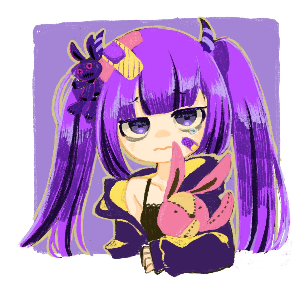 デフォルメ可愛いイラスト描きます ちいさい、ざっくりな可愛いイラストです イメージ7