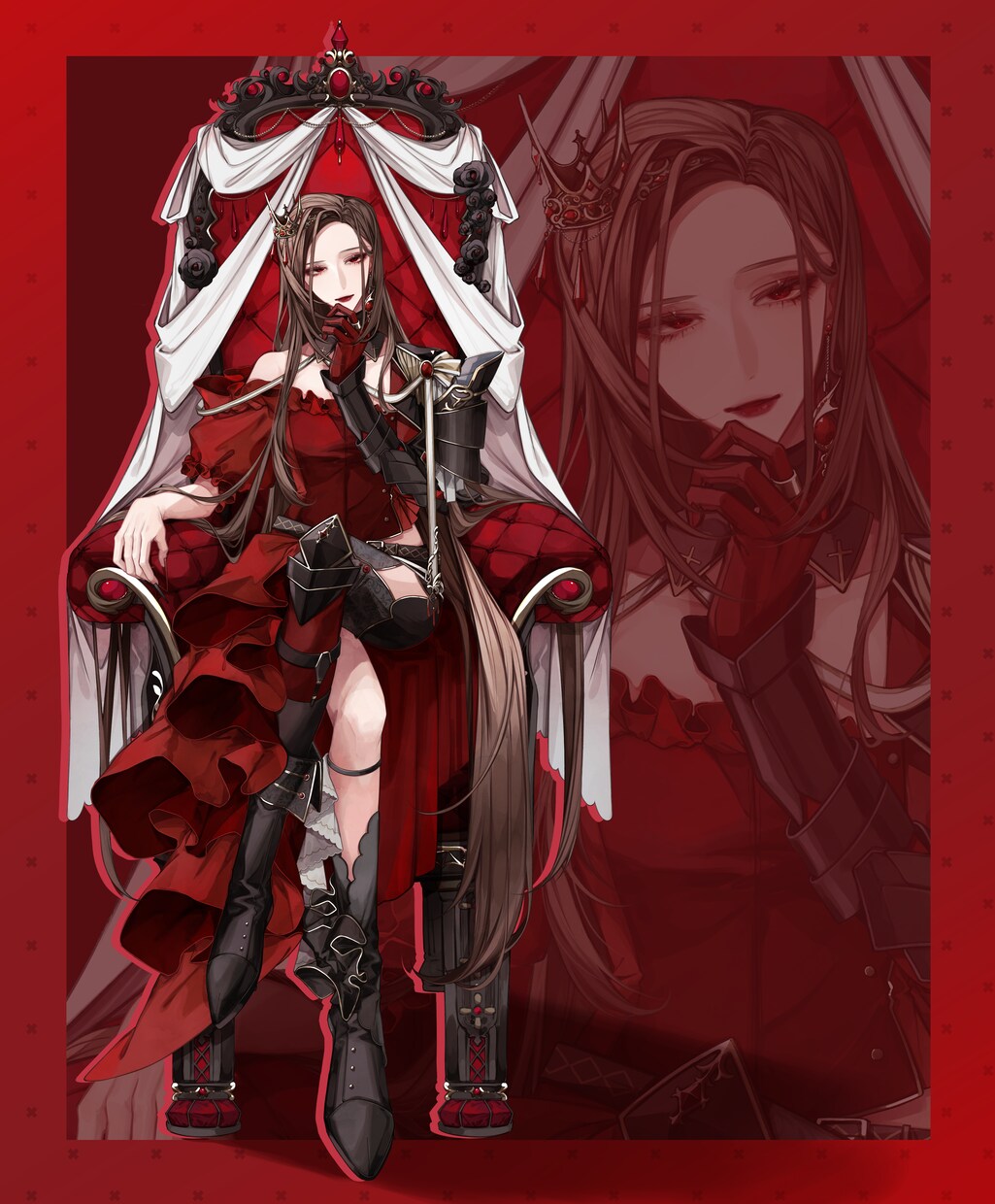 立ち絵・キャラクターデザイン制作します 〔商用利用◎〕TRPG用立ち絵、VtuberLive2D用 イメージ5