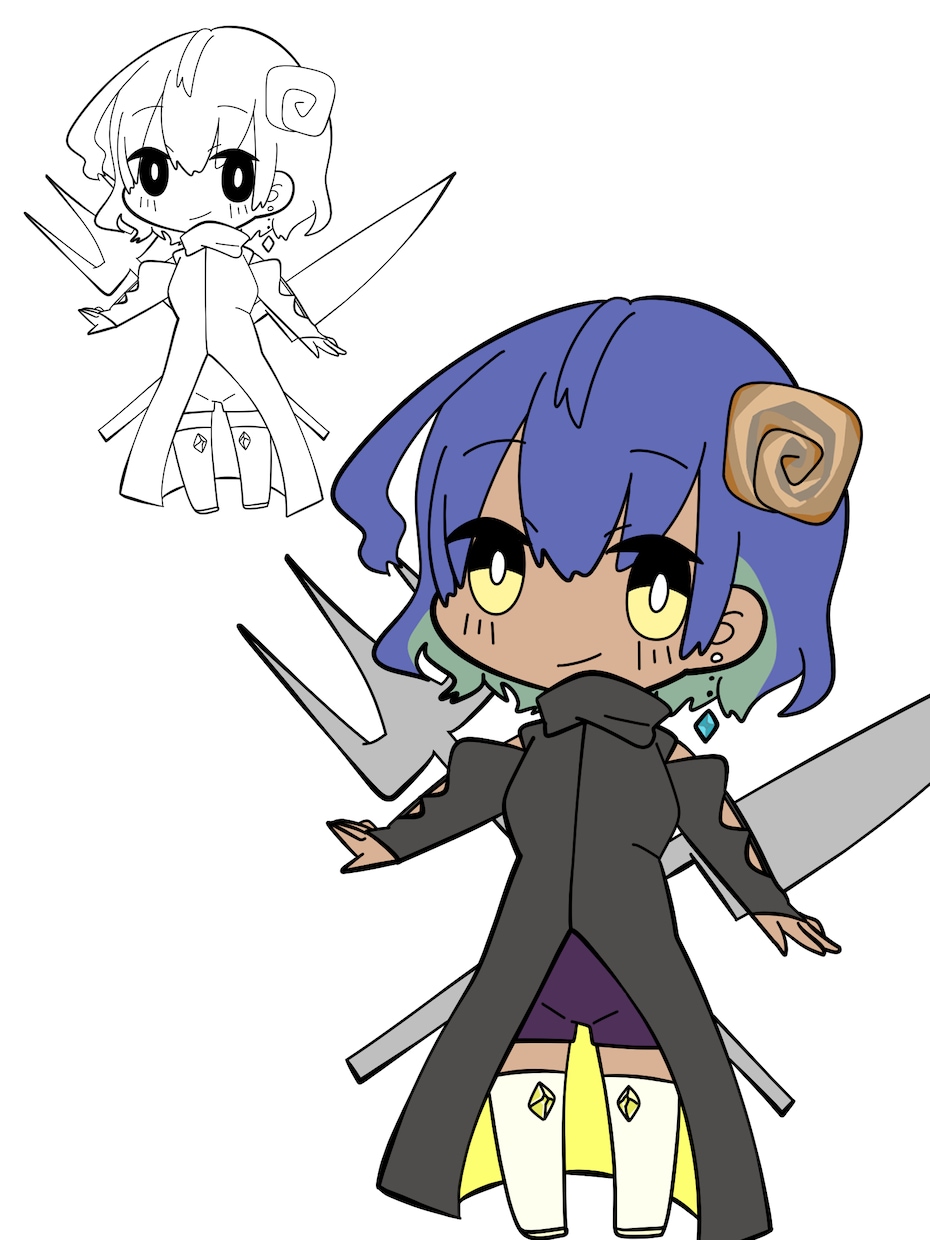 SDキャラクター描きます アイコン、ゲーム、動画等貴方に必要なSDイラストを描きます！ イメージ1
