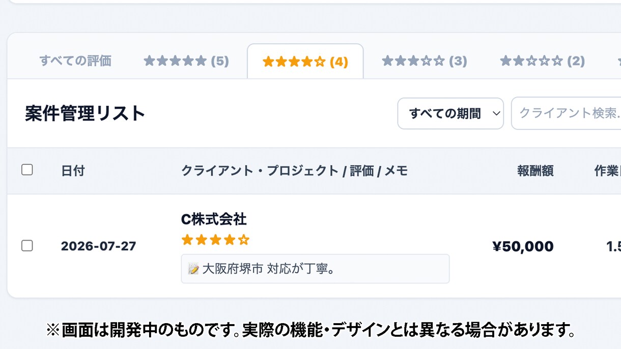 時給を見える化します 時給が丸見え！ジキューマル！入力簡単でシンプル管理！ イメージ4