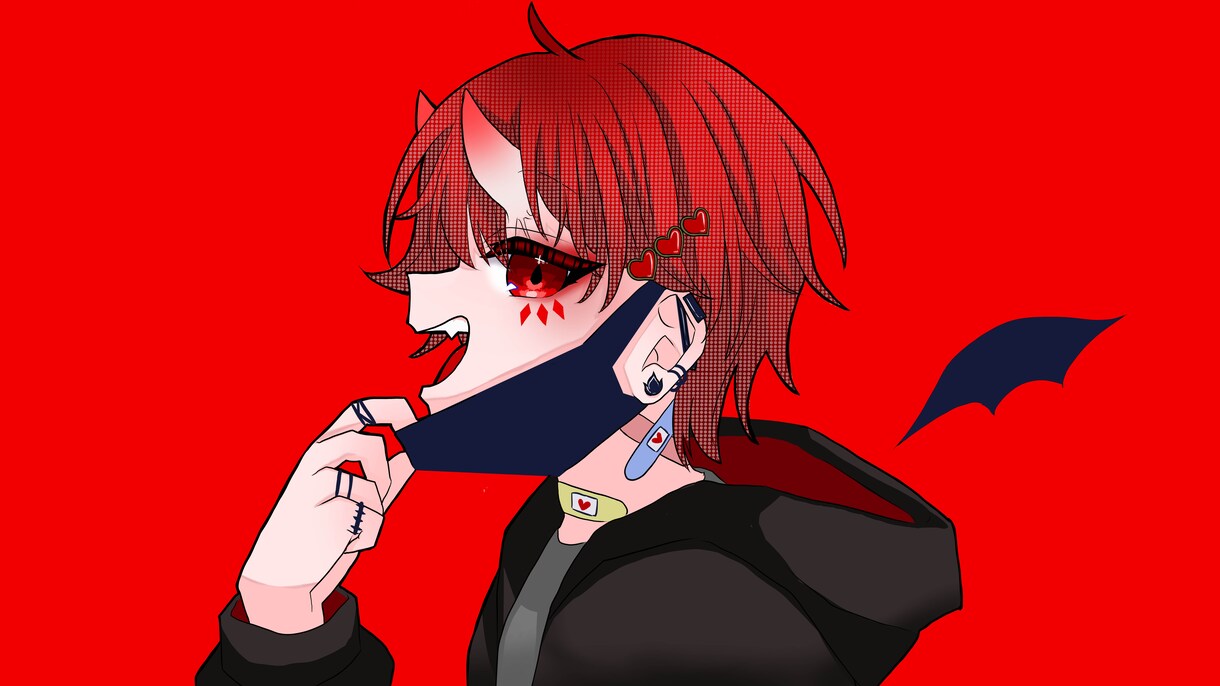 歌ってみたのサムネイラスト描きます 誰もが魅入るようなサムネイルイラストを描きます。 イメージ2