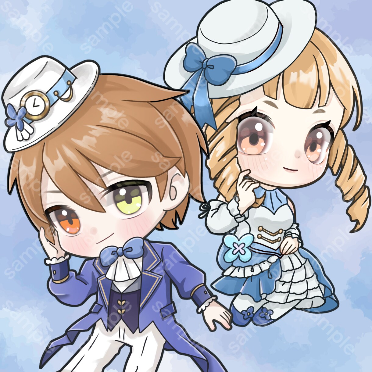 配信者さん向けSDイラスト描きます 返礼品やグッズ製作にもオススメ！ イメージ4