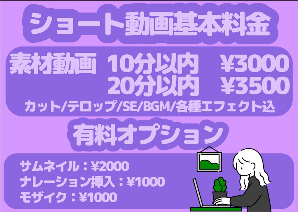 格安！！YouTube/ショート動画承ります エンタメ/美容/ビジネスOK！まずはご相談ください！ イメージ2