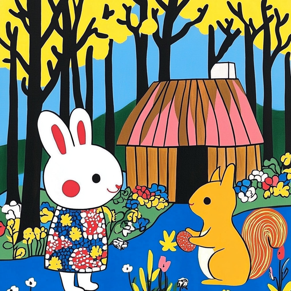 Midjourneyの絵本用srefを販売します 画風を選んで思い通りの絵本作り イメージ2