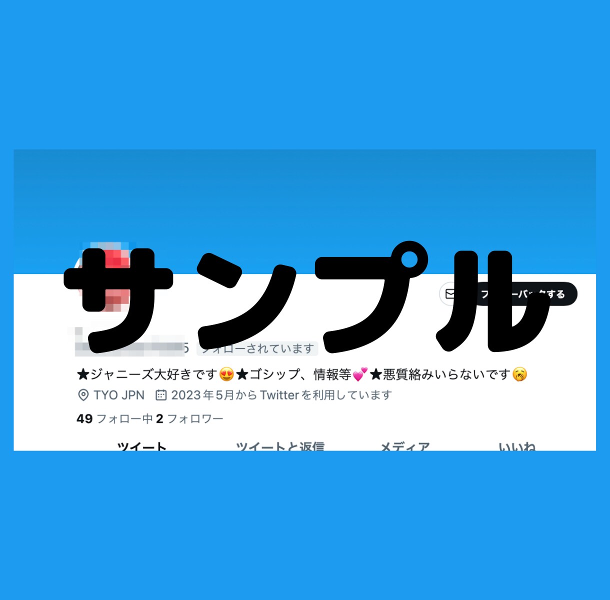 X(旧Twitter)の日本人フォロワー増やします 100人〜増加可能✨それ以上はOPにて イメージ6