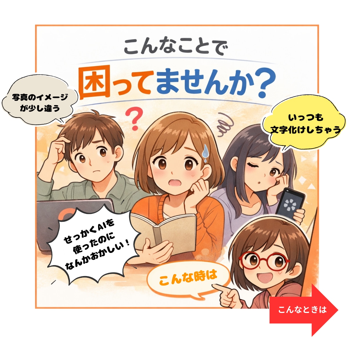 AI生成画像→編集可能データにトレースいたします ☆AI画像、そのまま「使えない問題」解決します！ イメージ2