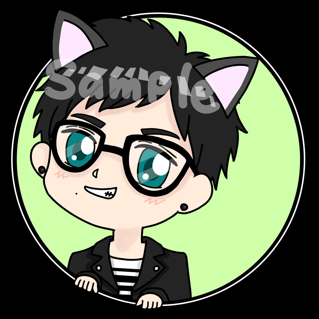 SNS等のアイコンをお描きします ポップで可愛いオリジナルアイコンはいかがでしょうか？ イメージ5