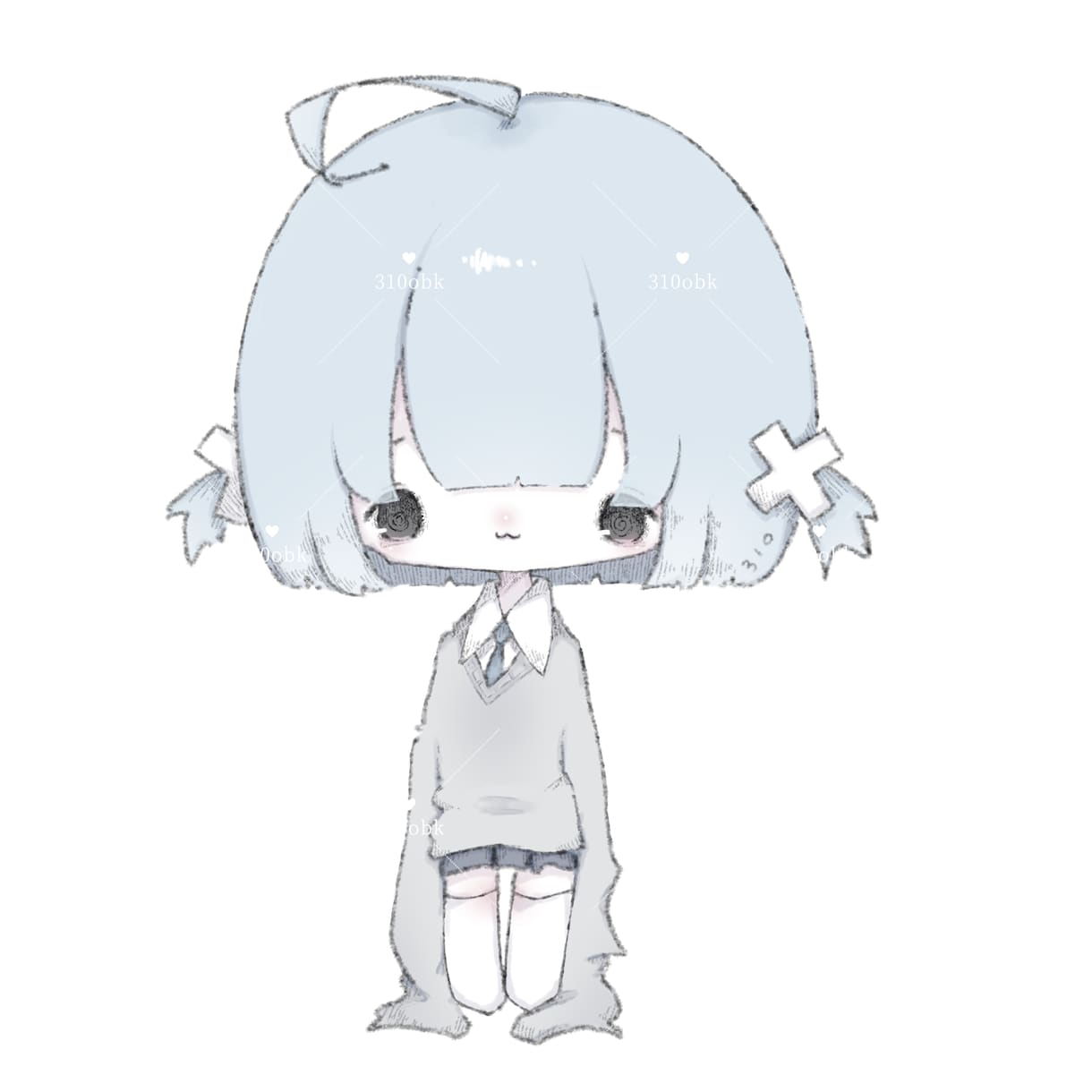ぷにコロっ♩ミニキャラ制作します コロンと可愛いミニキャライラストを提供します ♥ˊ˗ イメージ1
