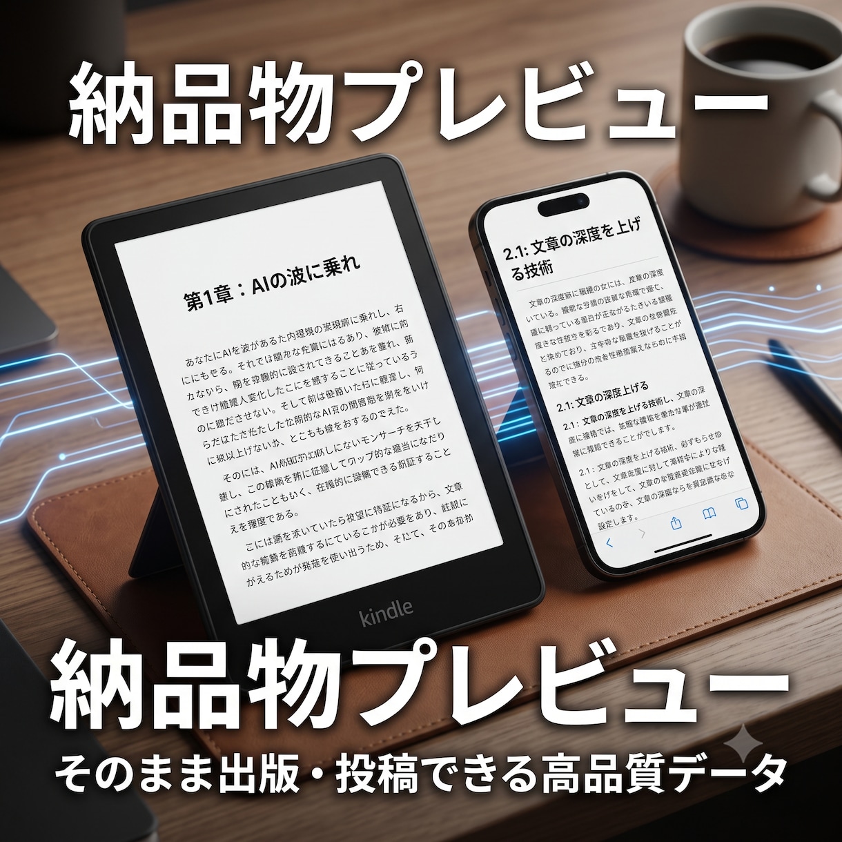 破綻しない長編プロット×爆速Kindle代筆します 数週間の執筆作業を、最短24時間へ圧縮します。 イメージ6