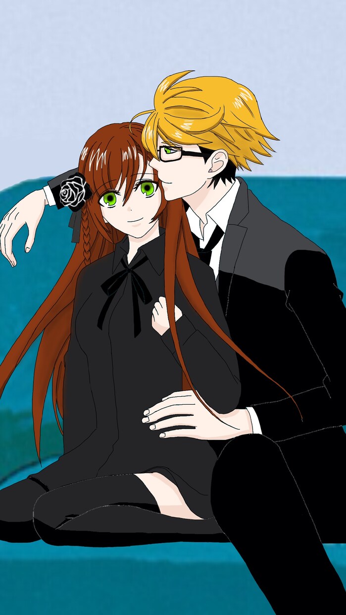 一枚絵をイラスト描きます 鑑賞用に 壁紙に 待ち受けに☆ イメージ2