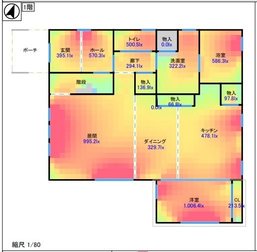 採光・照度シミュレーションでアドバイスいたします 日照は期待できなくても明るく快適な家作りを希望するあなたへ イメージ1