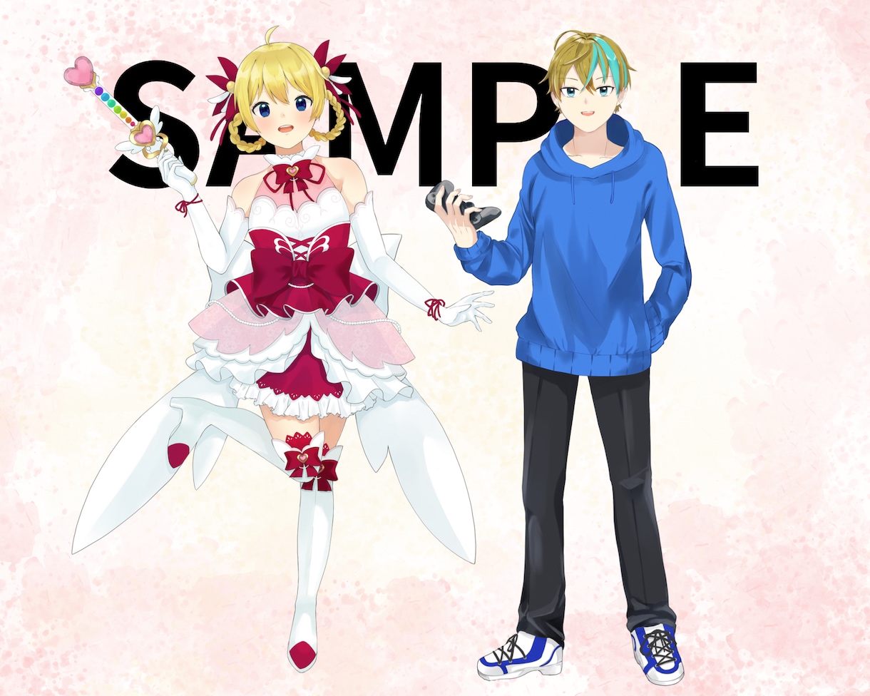 期間限定！VTuberさん向け立ち絵を制作します 期間限定破格！商用利用OK！心を込めて制作します！ イメージ3