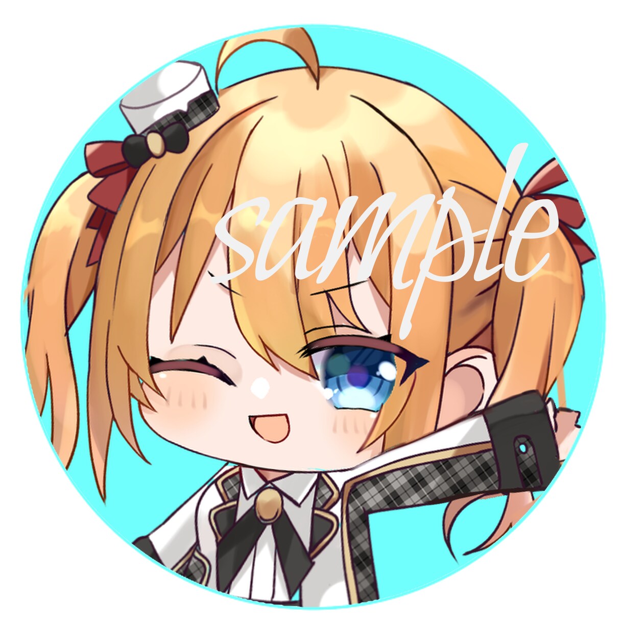 Twitterで使えるミニキャラアイコン制作します インスタなどのSNSで使える可愛いアイコンお描きします！ イメージ6