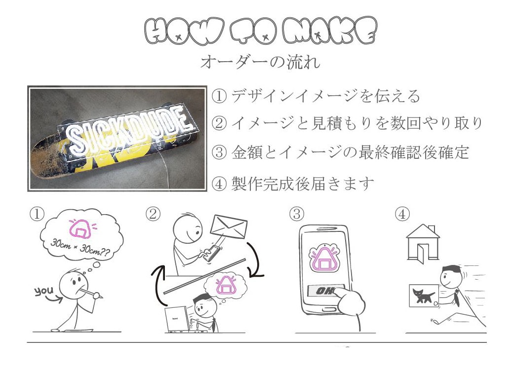 あなただけのネオンサインをお作りします 安っぽくないワンランク上の法人向けLEDネオンサイン イメージ5