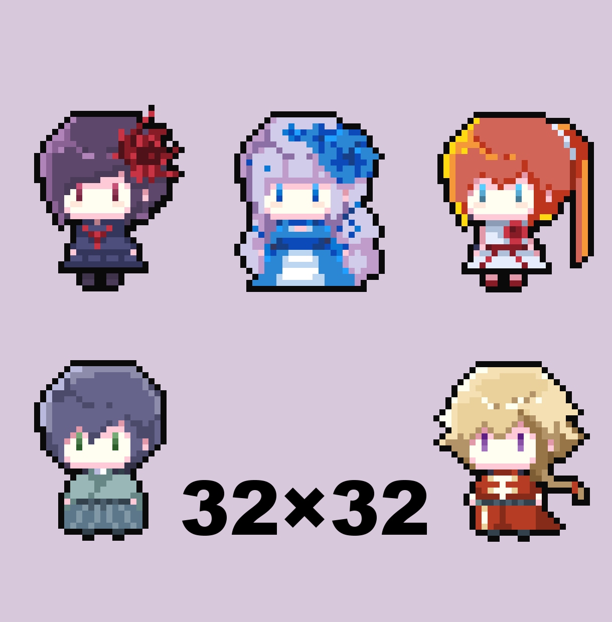 あなたの「うちの子」をドット絵にします アイコン・サムネイル・ワンポイントなどに イメージ2