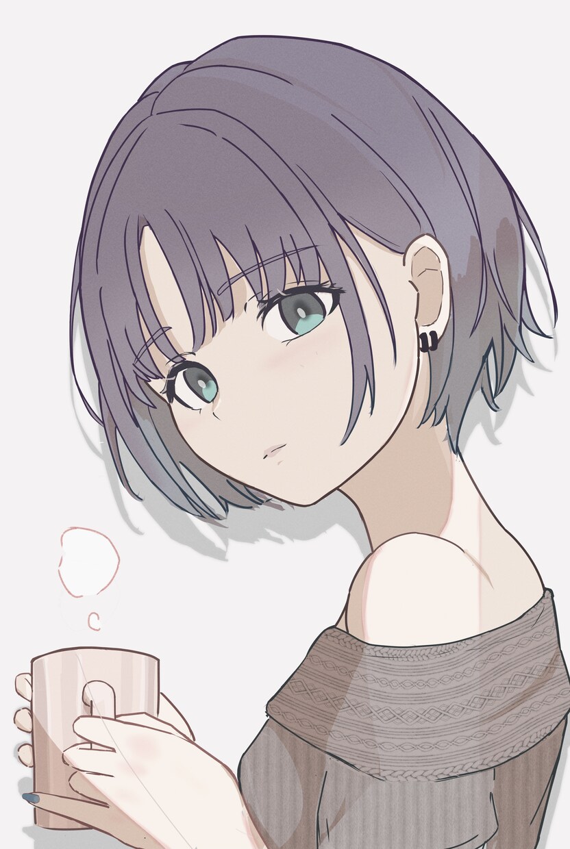 SNSのアイコンや一枚絵等提供します 描く対象が女性なら極力どのような依頼も受け付けます。 イメージ3