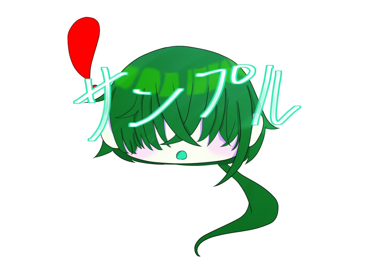 ミニキャラの顔アイコン描きます とりあえず活動を始めたい方向けです イメージ5