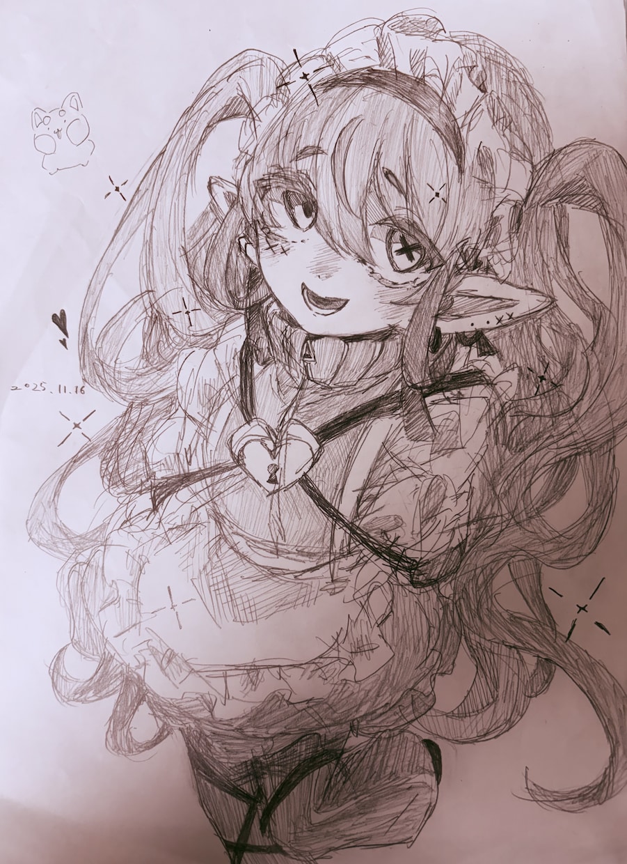 絵を描きます キャラクターデザインを考えます イメージ1