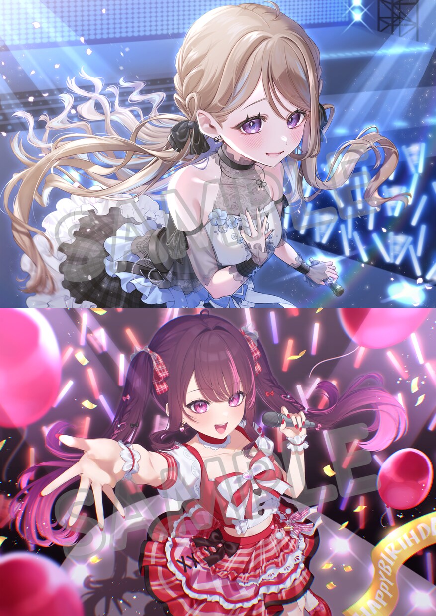 立ち絵や一枚絵、ミニキャラ等を描きます 可愛く且つ綺麗めのイラストを描きます イメージ6