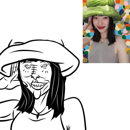 修正無し、おもしろ似顔絵描きますます お写真を元に似顔絵イラストをお描きします！ イメージ7