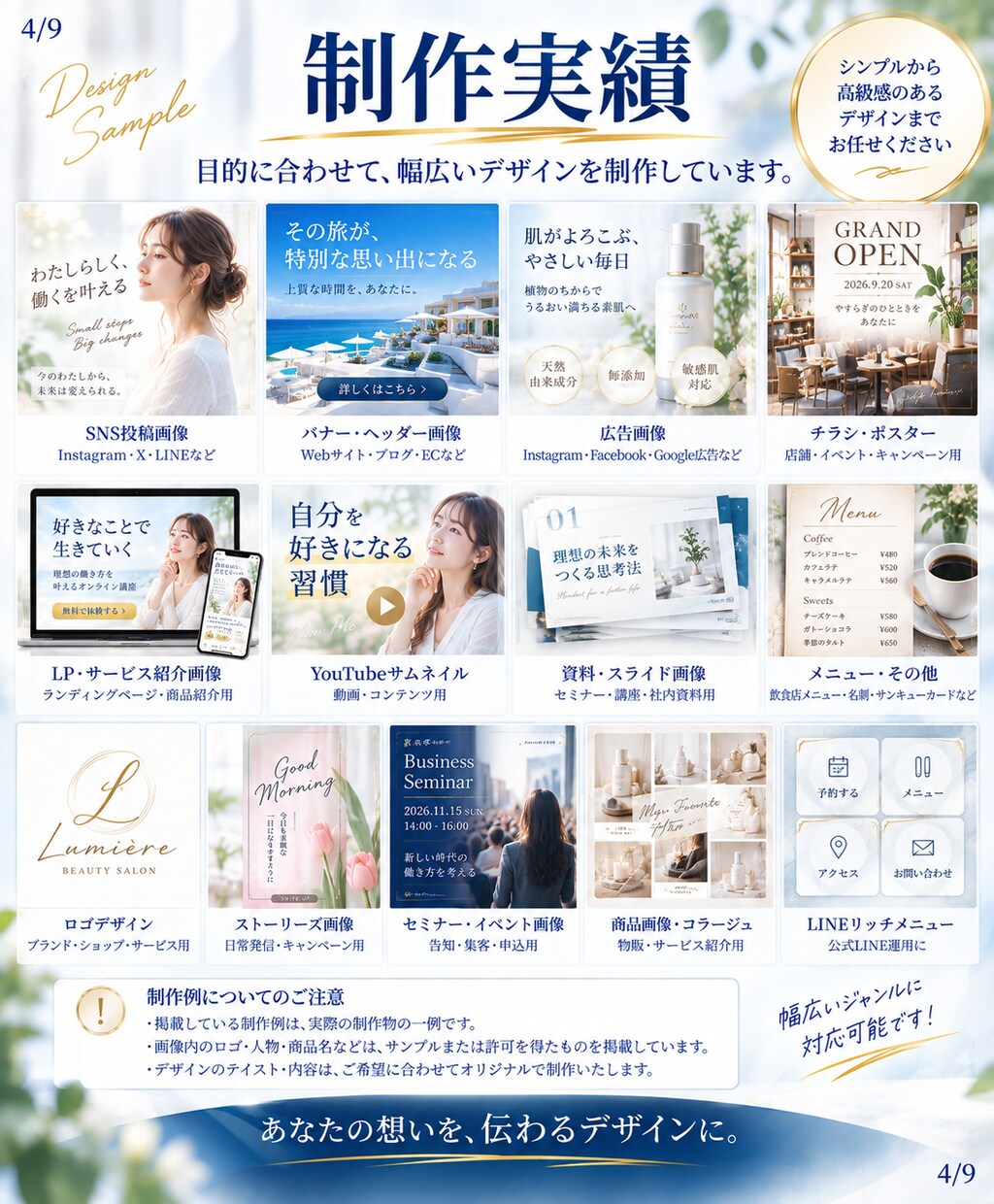 伝わるセールス画像を制作します 10/31まで2枚3,000円で丁寧に制作 イメージ4