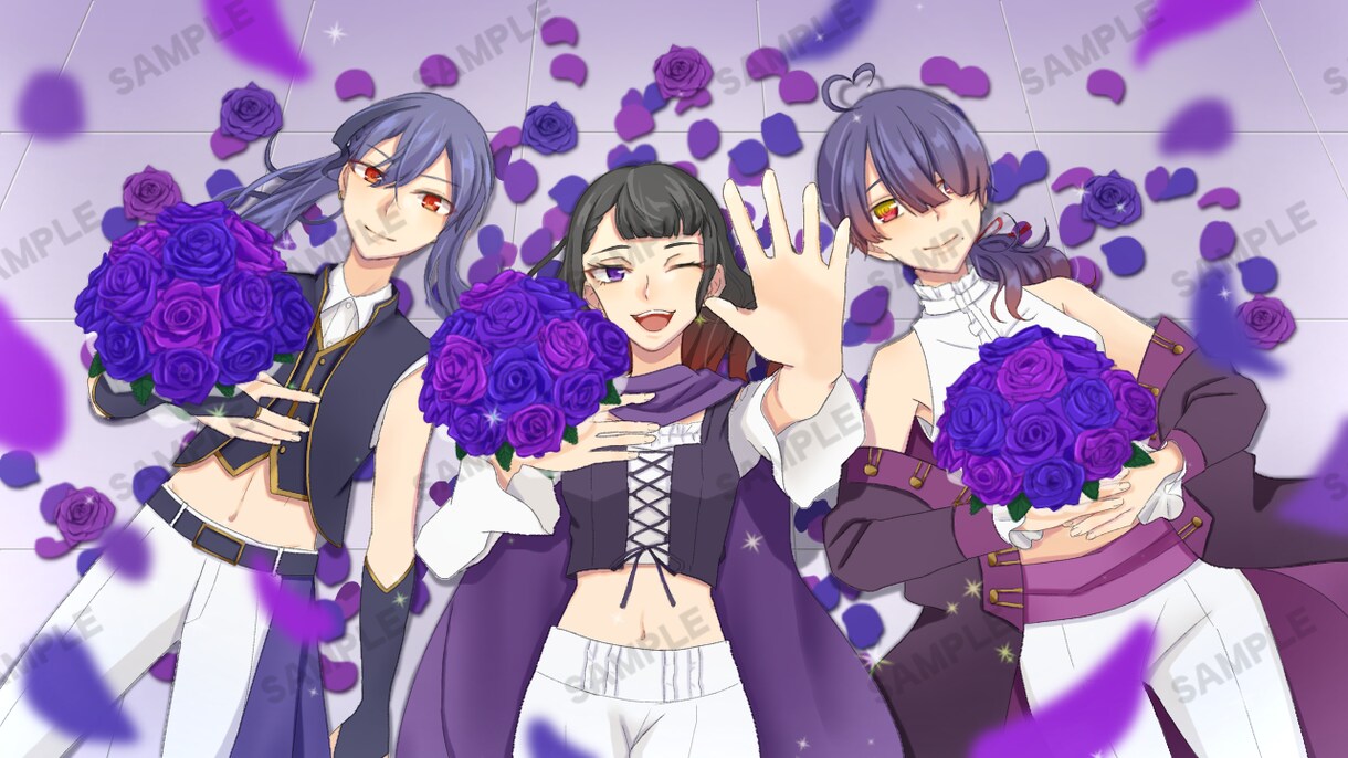 アニメ塗り得意です!イラストなんでも描きます アイコン、動画用、グッズ、IRIAM、TRPGなどにどうぞ! イメージ5