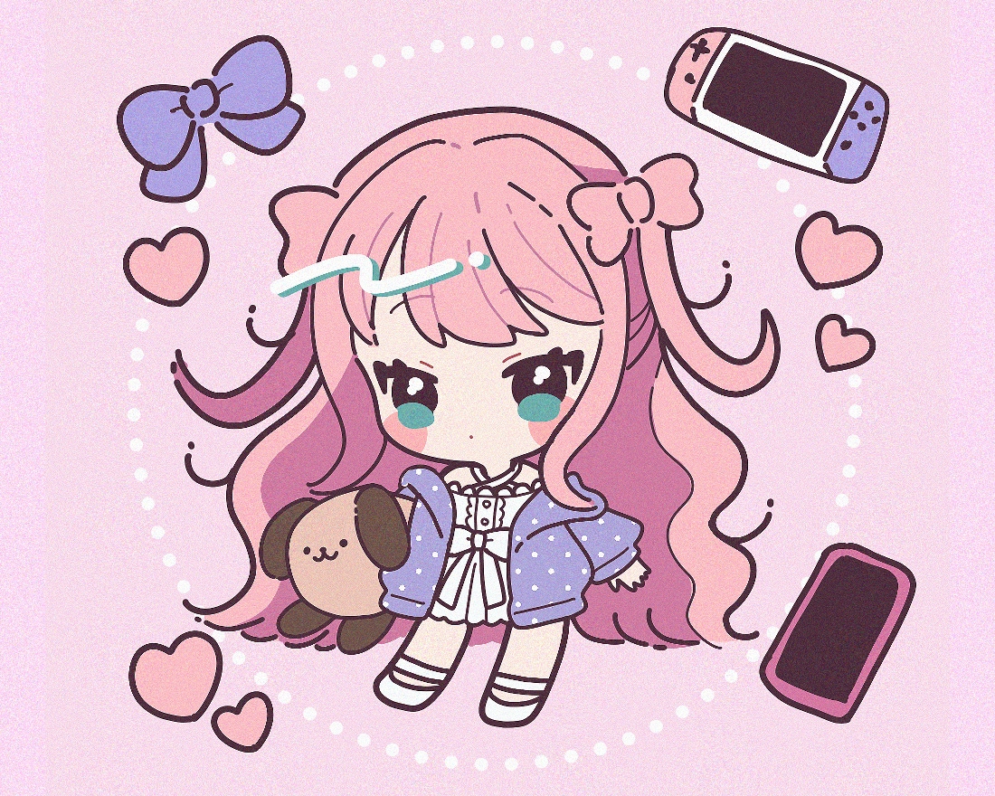 小物ひとつ料金内！ファンシーなSDキャラ描きます グッズやサムネイルに使える！かわいいSDキャラ！ イメージ1