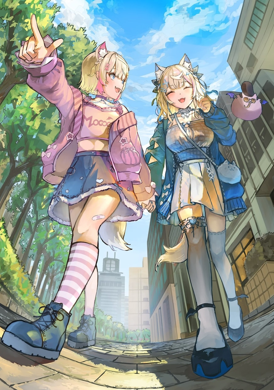水彩・厚塗りタッチの一枚絵を制作します 配信サムネイル、夢絵、一次創作など様々な用途に対応いたします イメージ5