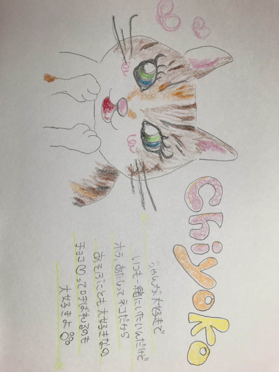 ペットからのイラストつきお手紙を書きます とにかく可愛さを前面に出していきます イメージ3