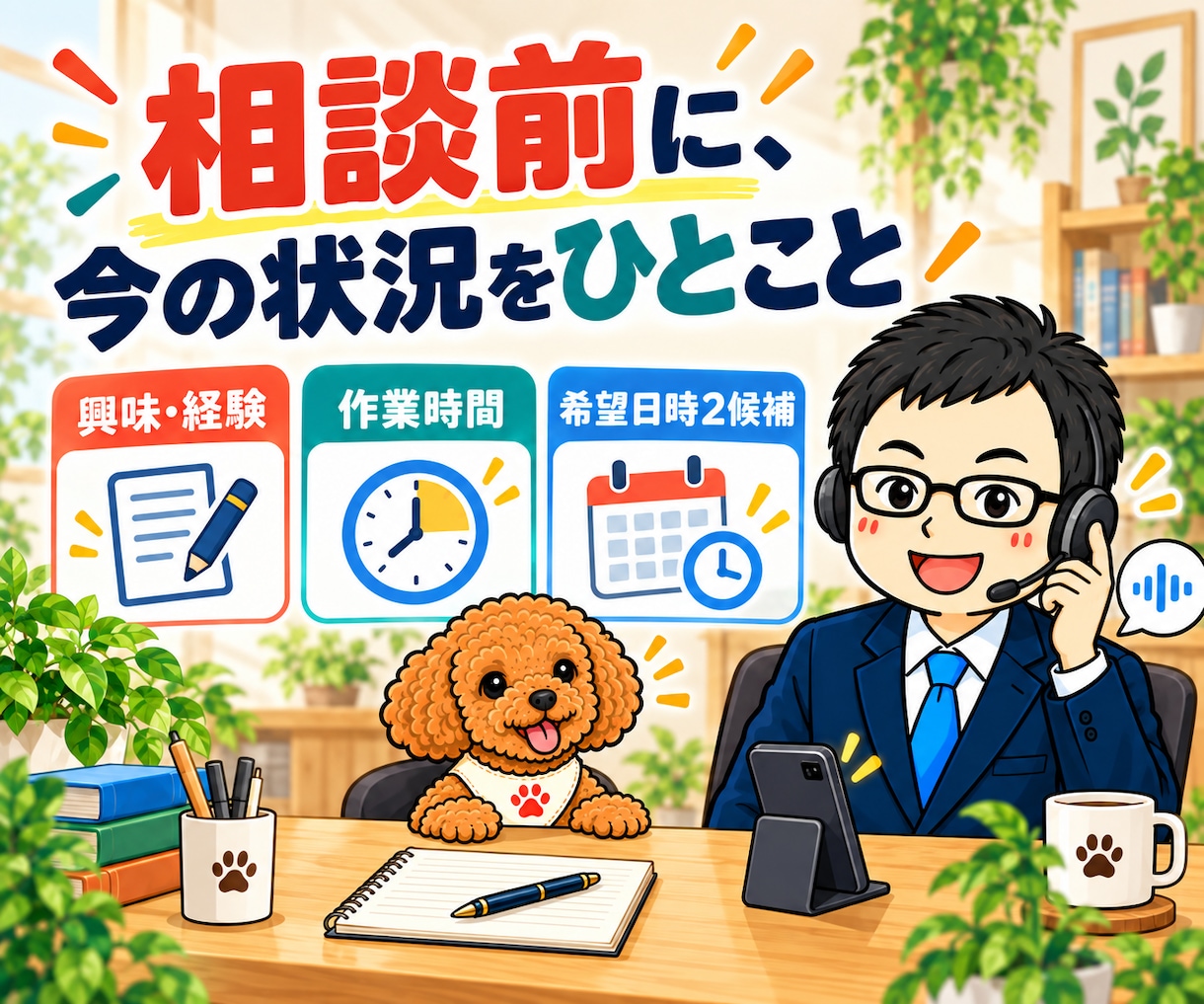 自分に合うアフィリエイトの選び方を電話で教えます ジャンル・得意なこと・作業時間から、無理のない始め方へ イメージ9