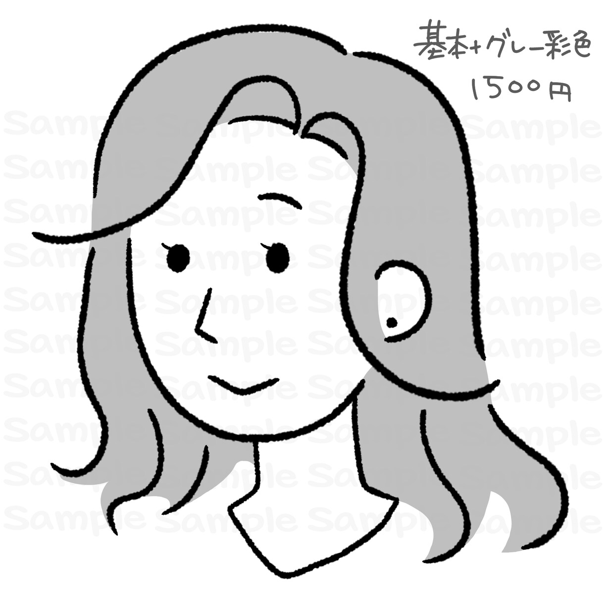 シンプルかわいいイラストアイコンお作りします お気に入りのお写真をアイコンに。線画のみ、カラーもOK。 イメージ5
