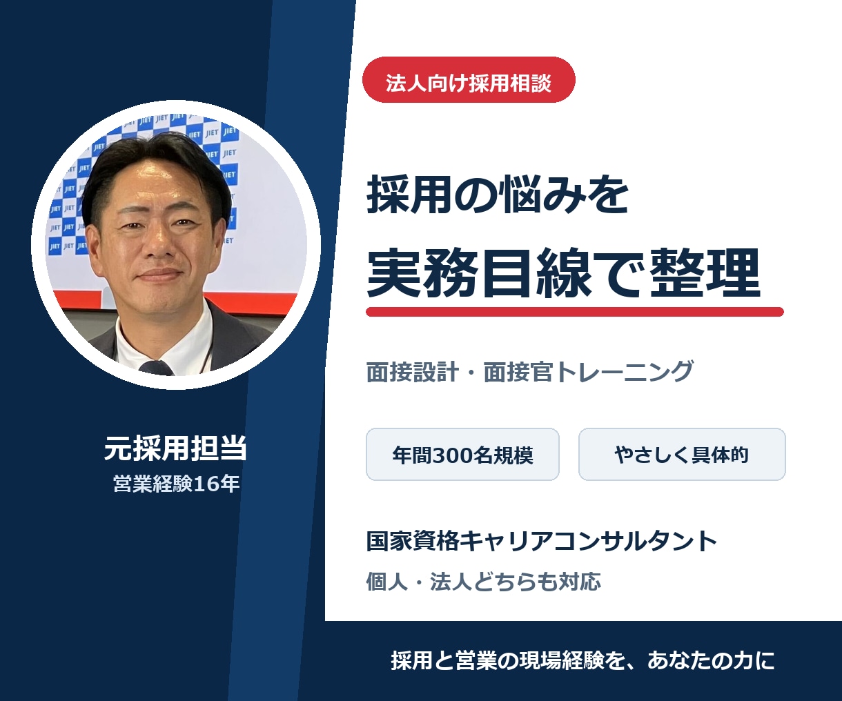元採用担当が法人向け採用・面接設計を相談します 採用フロー・評価基準・面接官育成を実務目線で整理 イメージ1